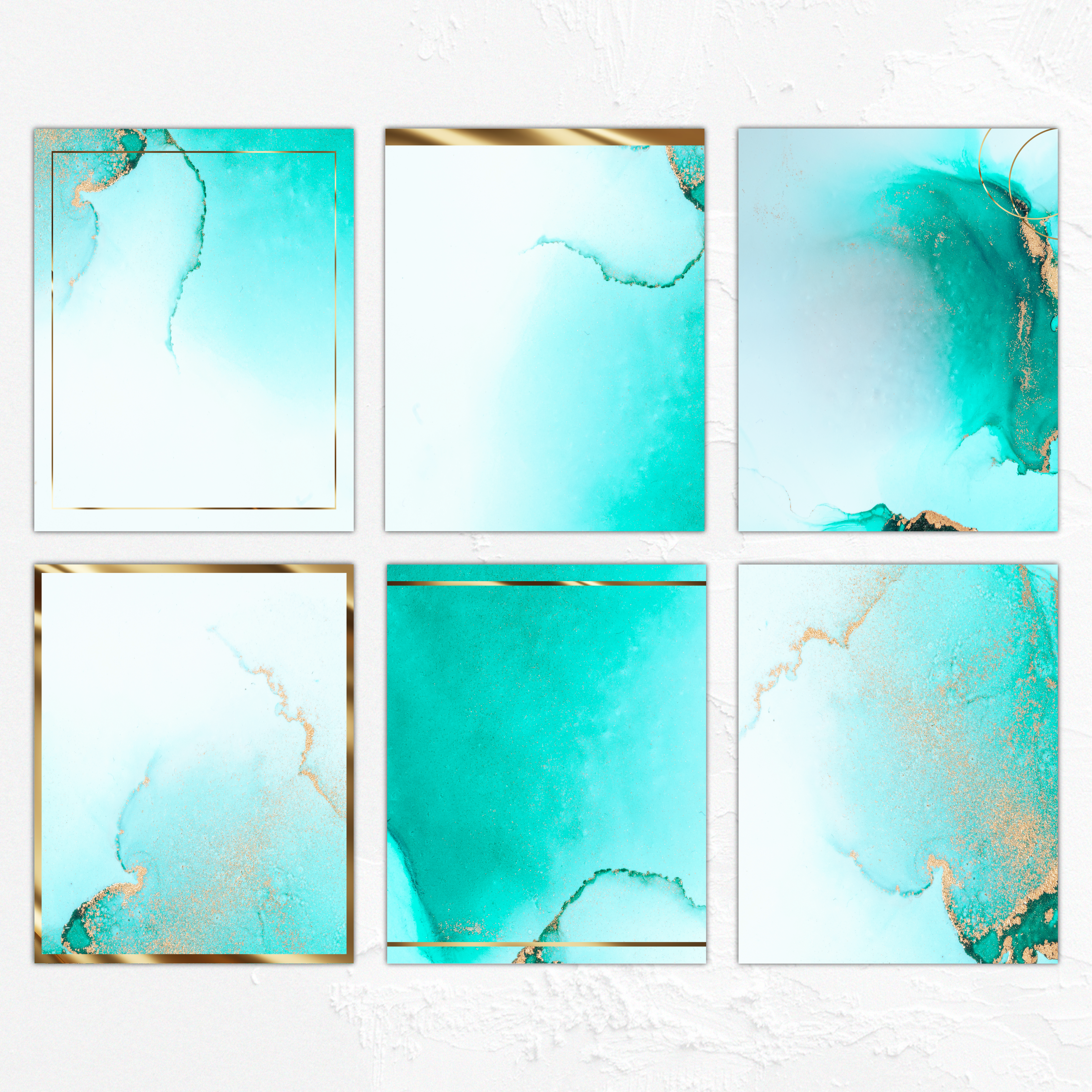 Paczka szablonów na social media - turkus - obrazek 5