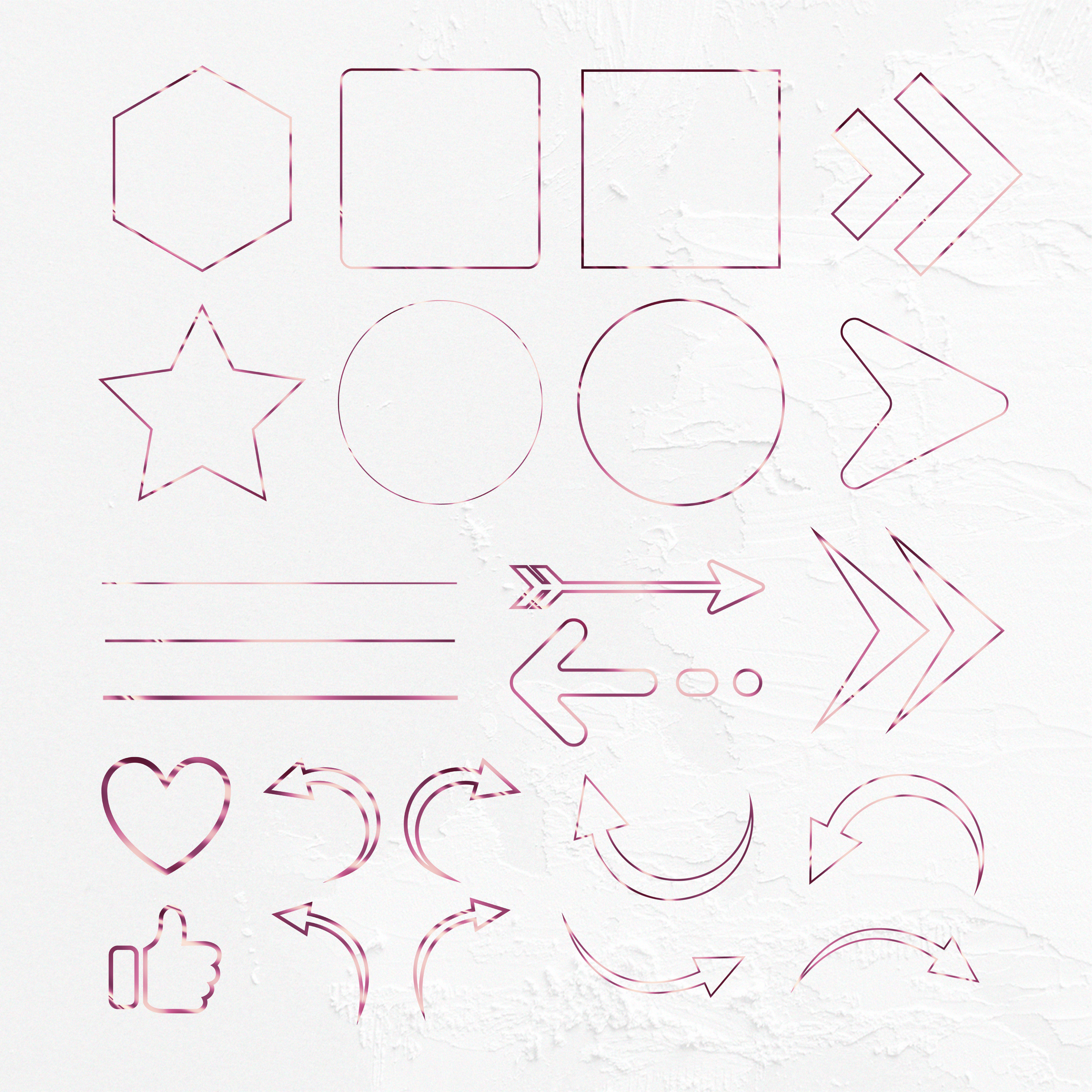 Paczka szablonów na social media - neonowy róż - obrazek 9